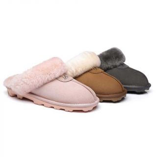 AS UGG Unisex Men Women Waffle Slipper Scuff