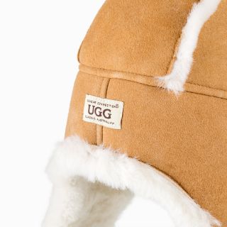 UGG OZWEAR Button Aviator Hat