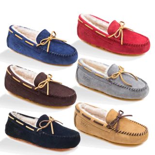 UGG OZWEAR Romy Ladies Moccasin Inner Wedge Premium Sheepskin Water Resistant