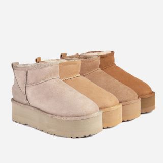 UGG OZWEAR Classic Platform Ultra Mini Boots