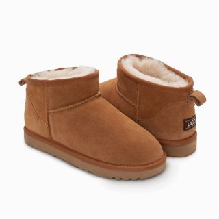 UGG OZWEAR Ugg Boots Genuine Australian Sheepskin Unisex Ankle Classic Suede