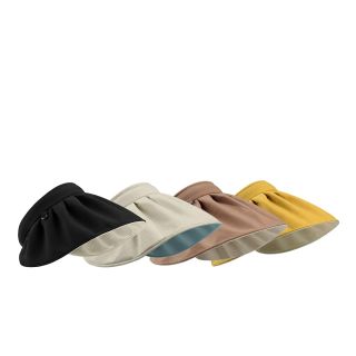 Lavinia 2 in 1 Visor Reversible Wide Brim Headband Foldable Cap